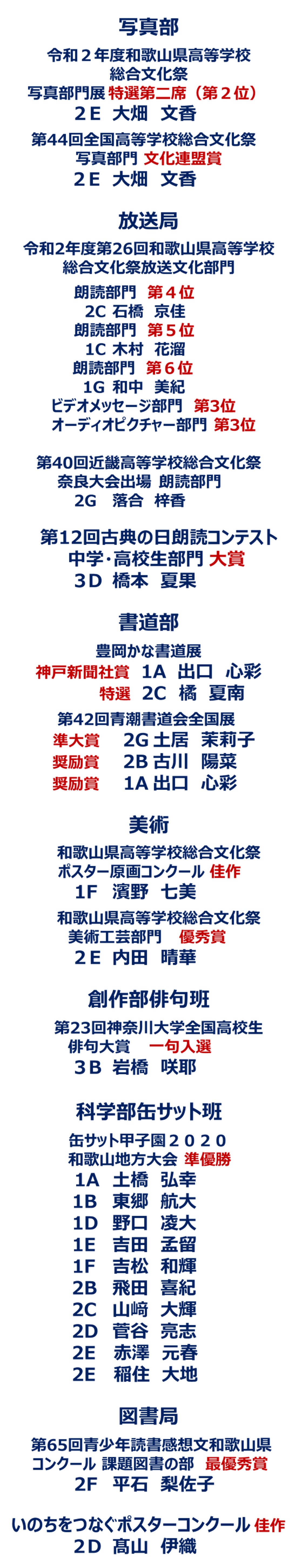 桐蔭高校ホームページ 学校行事